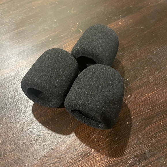 Microphone Windscreen Foam Covers (3 pieces) - Picture 4 of 5